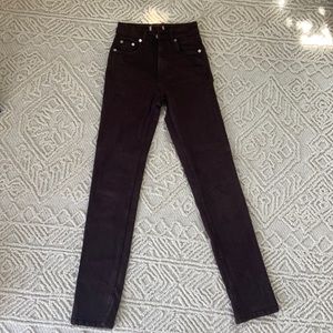 Long Brown Corduroy Zara Jeans